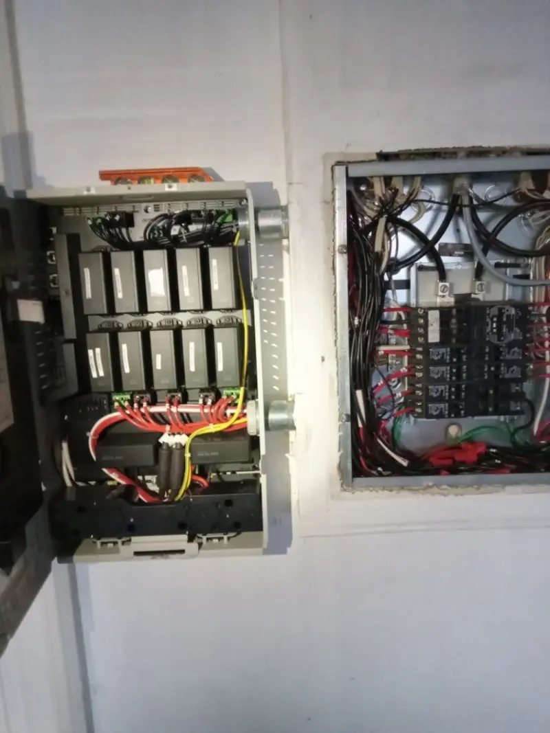 Electrical panel upgrade completed for Electrical Inspection in Camillus